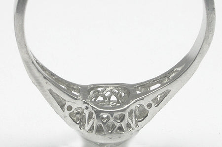 Edwardian 1.05ct Old European Brilliant Diamond Platinum Engagement Ring