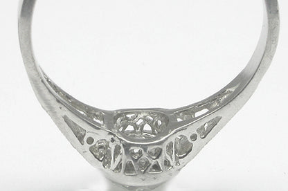 Edwardian 1.05ct Old European Brilliant Diamond Platinum Engagement Ring