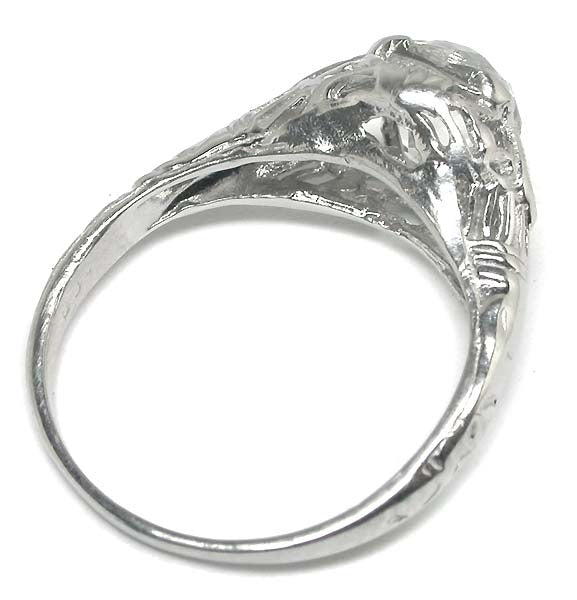 Edwardian 1.09ct Diamond Platinum Engagement Ring