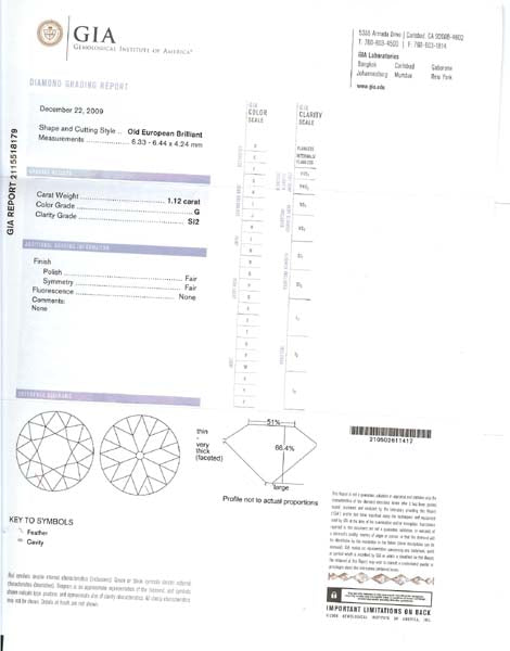 Edwardian 1.12ct Diamond Platinum Engagement Ring