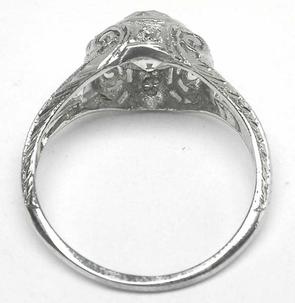 Edwardian 1.21ct Diamond Platinum Engagement Ring