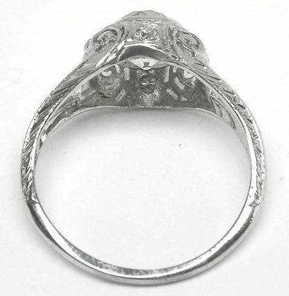 Edwardian 1.21ct Diamond Platinum Engagement Ring