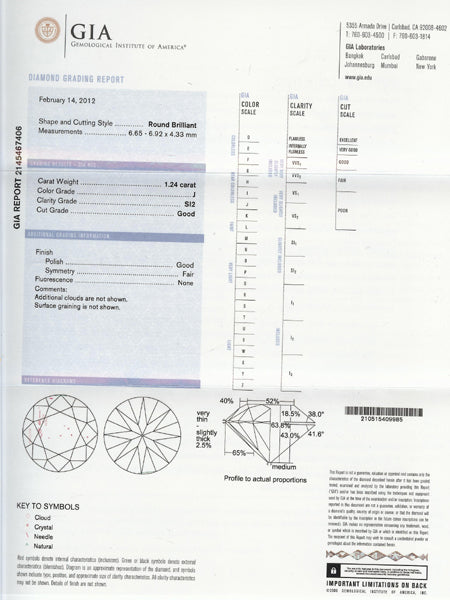 Edwardian 1.24ct Diamond Platinum Engagement Ring