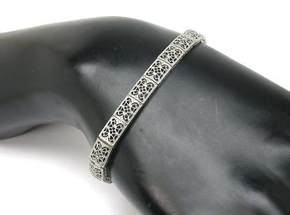 Edwardian 14k White & Yellow Gold Bracelet