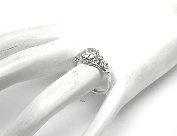 Edwardian 1.50ct Diamond Platinum Engagement Ring