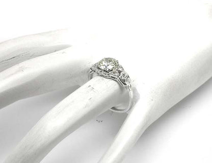 Edwardian 1.50ct Diamond Platinum Engagement Ring