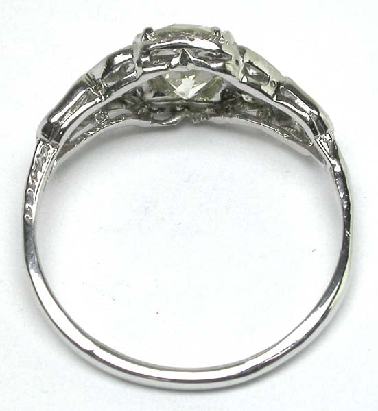 Edwardian 1.50ct Diamond Platinum Engagement Ring