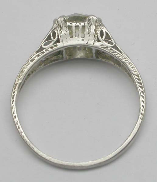 Edwardian 1.54ct Diamond Platinum Engagement Ring