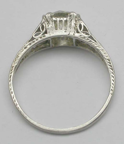 Edwardian 1.54ct Diamond Platinum Engagement Ring