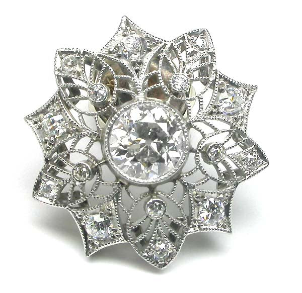 Edwardian 1.84ct Diamond Earrings