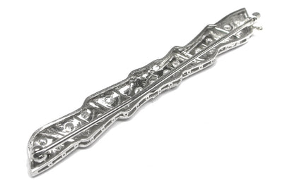 Edwardian 1ct Diamond Platinum  Pin