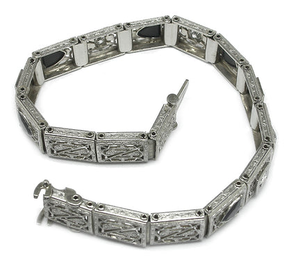 Edwardian Diamond Onx Bracelet