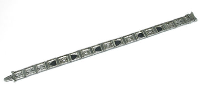 Edwardian Diamond Onx Bracelet