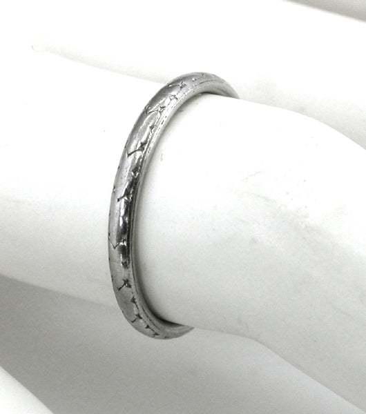 Edwardian Platinum Wedding Band