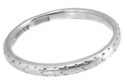 Edwardian Platinum Wedding Band