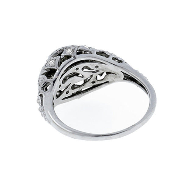 Edwardian Style 0.73ct  Diamond Engagement Ring