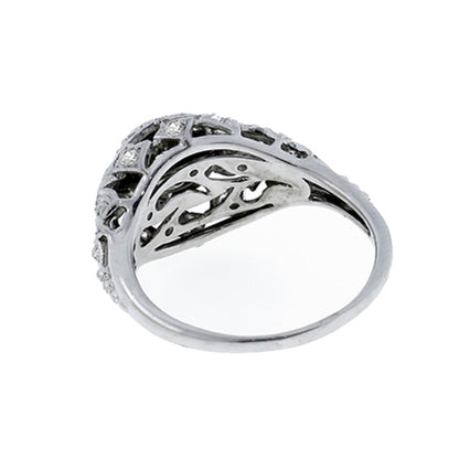 Edwardian Style 0.73ct  Diamond Engagement Ring