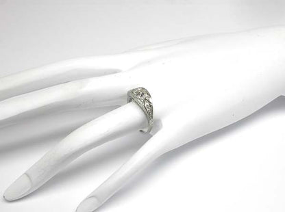 Edwardian Style 1.13ct Diamond Platinum Engagement Ring