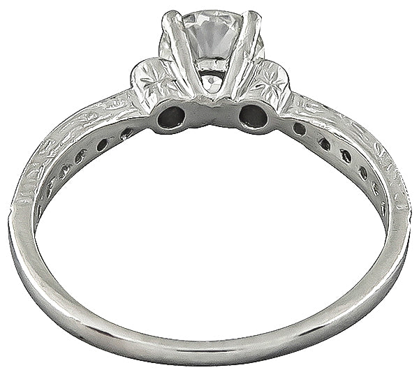 Estate 0.60ct Diamond Engagement Ring