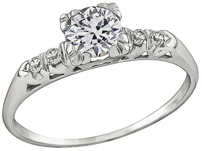 Estate 0.60ct Diamond Engagement Ring