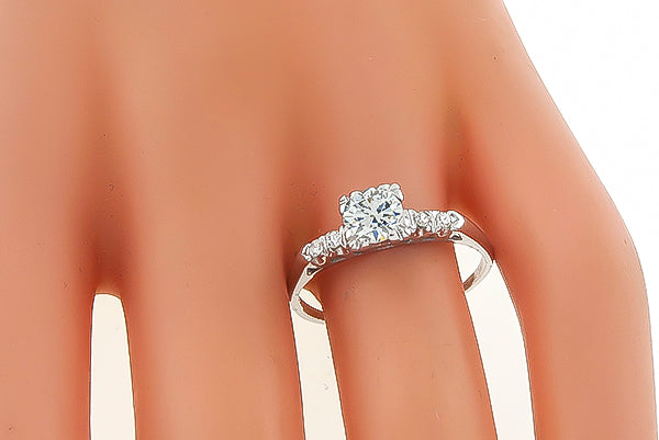 Estate 0.60ct Diamond Engagement Ring