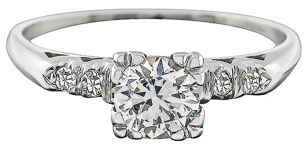 Estate 0.60ct Diamond Engagement Ring