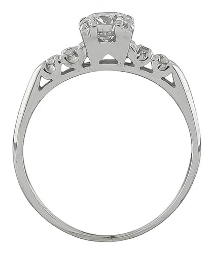 Estate 0.60ct Diamond Engagement Ring