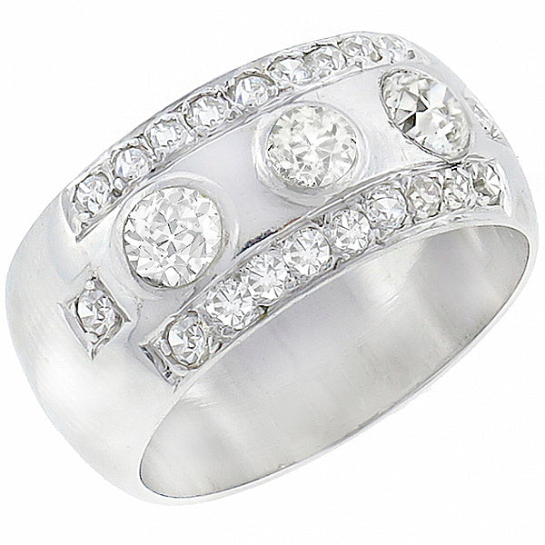 Estate 0.60ct Diamond Gold Band