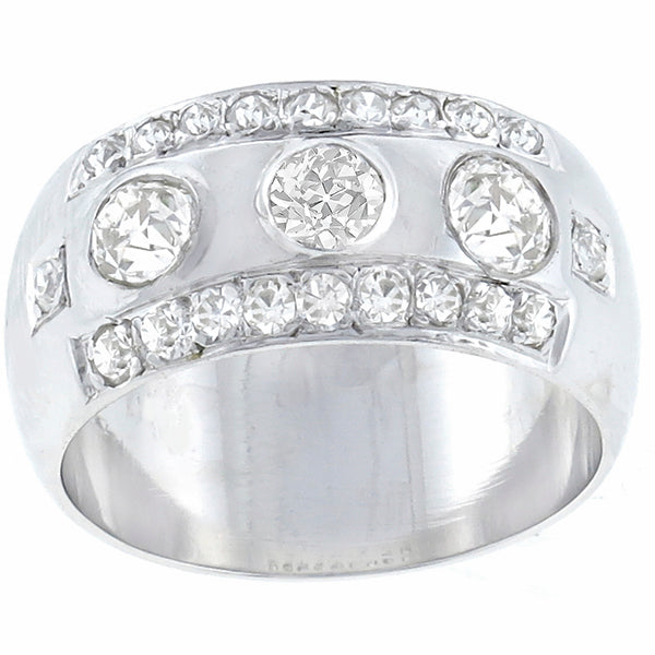 Estate 0.60ct Diamond Gold Band