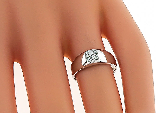 Estate 0.65ct Diamond Men's Ring