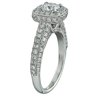 Estate 0.66ct Diamond Engagement Ring