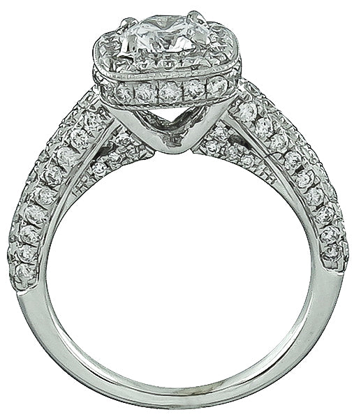 Estate 0.66ct Diamond Engagement Ring