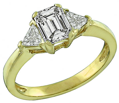 Estate 0.69ct Diamond Engagement Ring