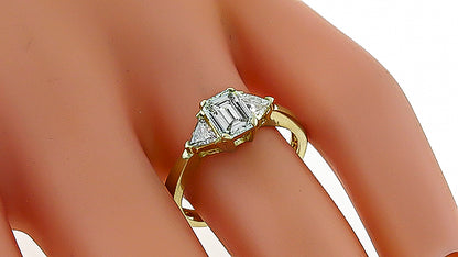 Estate 0.69ct Diamond Engagement Ring