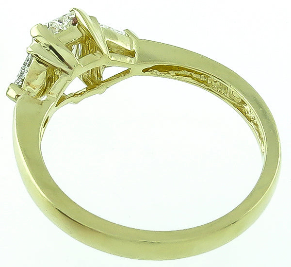 Estate 0.69ct Diamond Engagement Ring