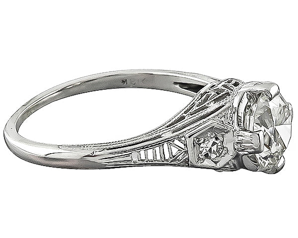 Estate 0.70ct Diamond Engagement Ring