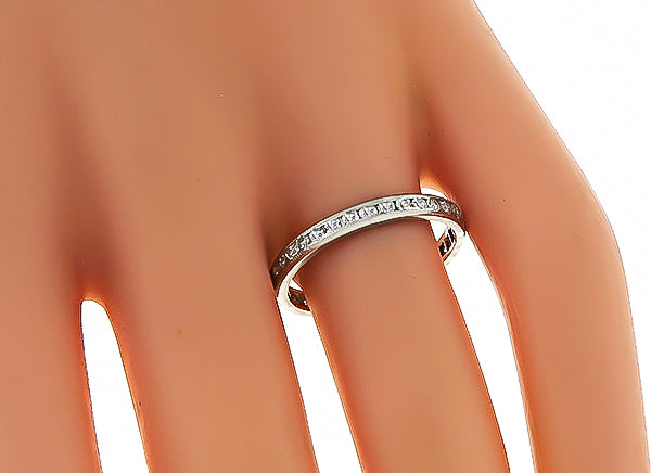 Estate 0.70ct Diamond Eternity Wedding Band