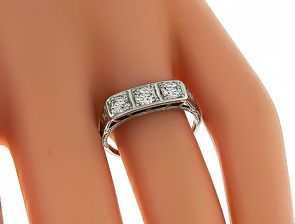 Estate 0.70ct Diamond Ring