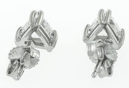 Estate 0.75ct Diamond Stud Earrings