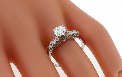 Estate 0.80ct Diamond Engagement Ring