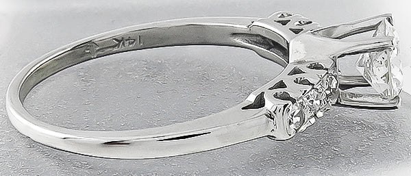 Estate 0.80ct Diamond Engagement Ring