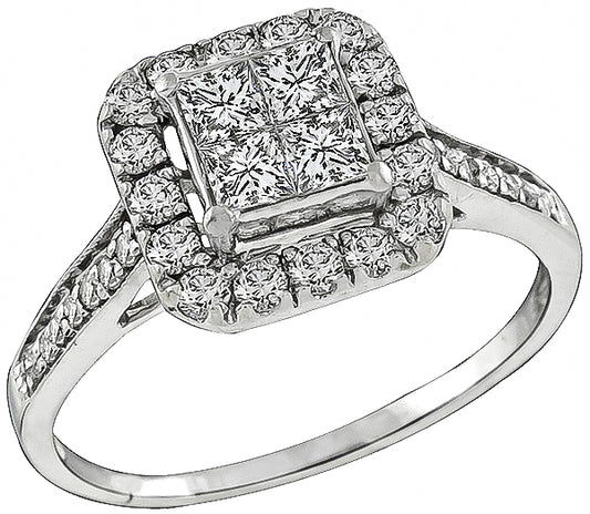 Estate 0.80ct Diamond Ring