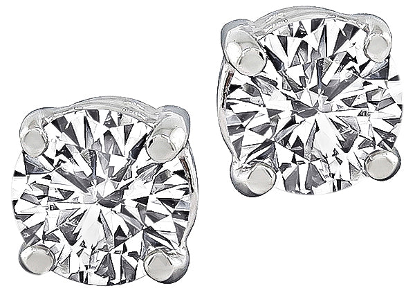 Estate 0.80ct Diamond Stud Earrings