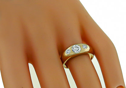 Estate 0.83cttw Diamond Ring