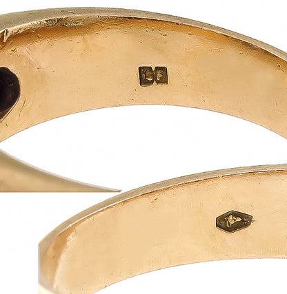 Estate 0.83cttw Diamond Ring