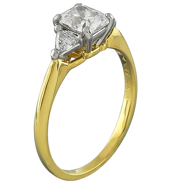 Estate 0.85ct Diamond Engagement Ring