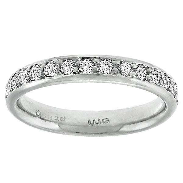 Estate 1.00ct Round Cut Diamond Eternity Platinum Wedding Band