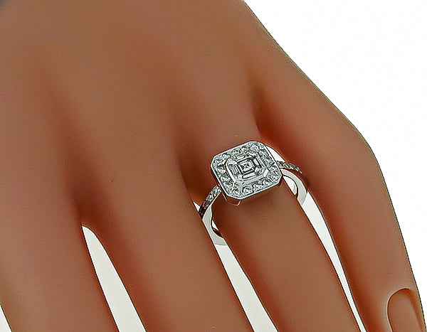 Estate 1.01ct Diamond Engagement Ring