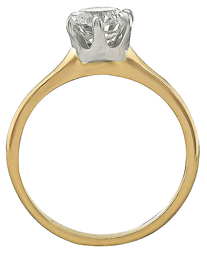 Estate 1.02ct Diamond Solitaire Engagement Ring