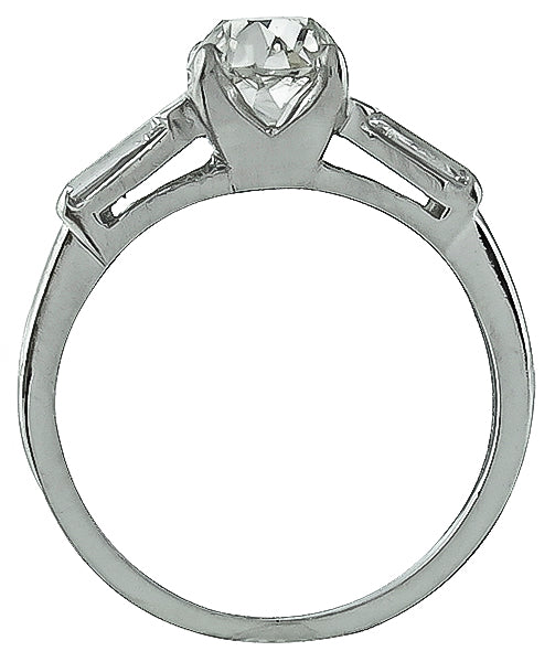 Estate 1.08ct Diamond Engagement Ring
